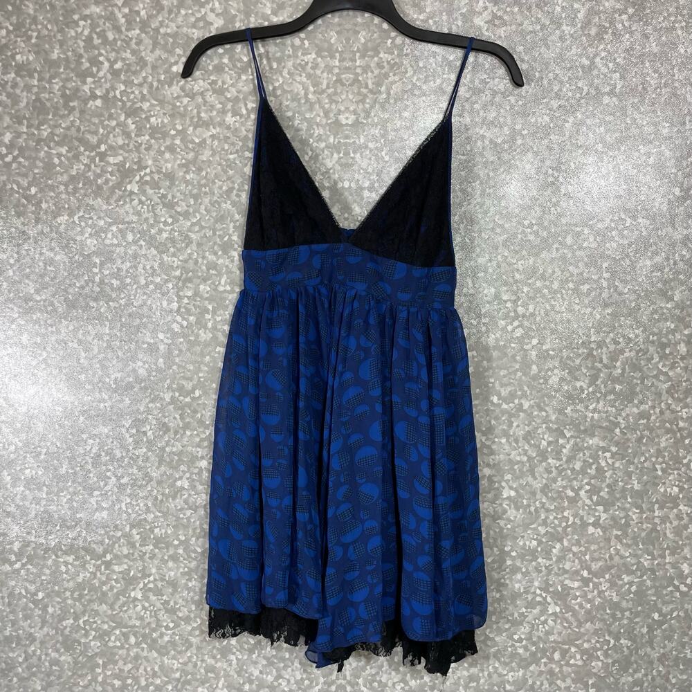 Urban Outfitters Sparkle & Fade Blue Y2K Punk Princess Dress - Size Medium Prom